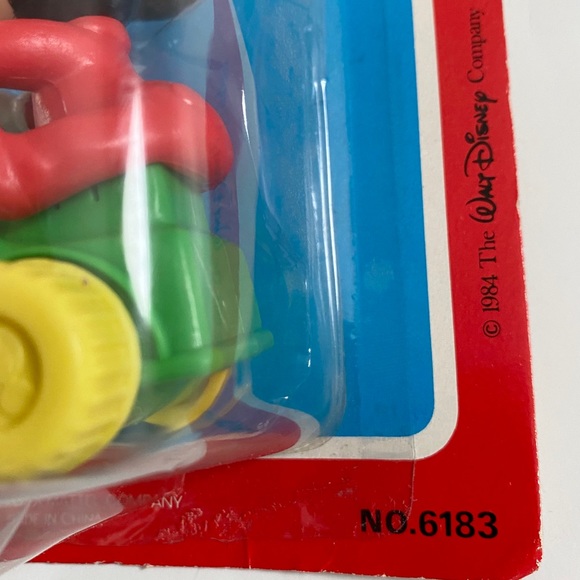 Two Disney Action Wind-up Toys Minnie Mouse & Pluto NIP Vintage 1984 - Picture 8 of 12